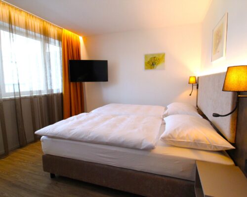 Apartement Rudi Schlafzimmer mit TV